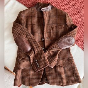 Ralph lauren blazer with patchwork